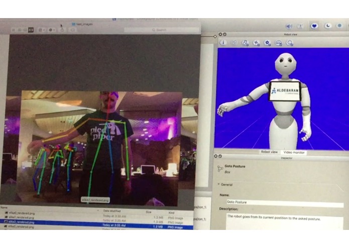 Cognitive recognition of Pepper robot – screenshot 4