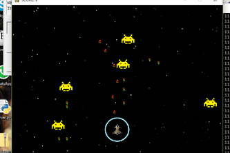Retro Spce Invader with MBED