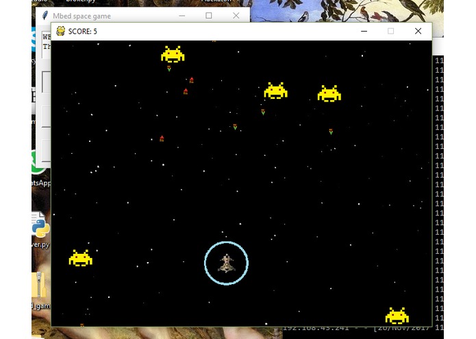 Retro Spce Invader with MBED – screenshot 3
