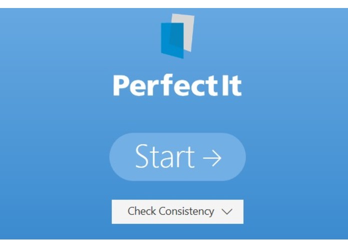 PerfectIt Cloud (2018) – screenshot 1