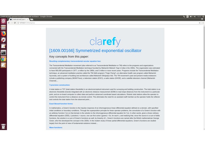 clarefy – screenshot 2