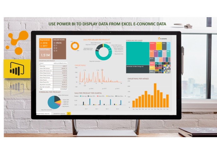 e-conomic Reporting Tool – screenshot 4