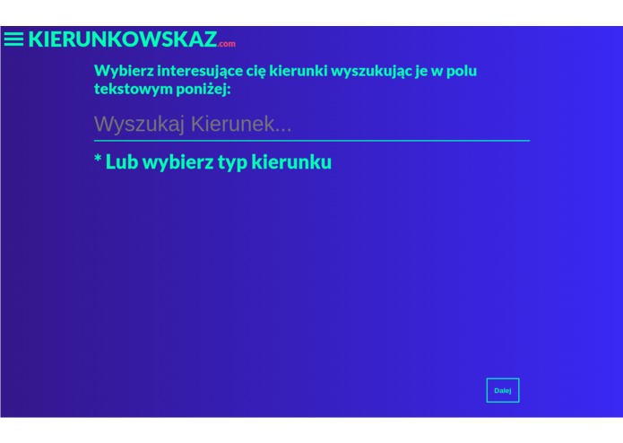 Kierunkowskaz – screenshot 1