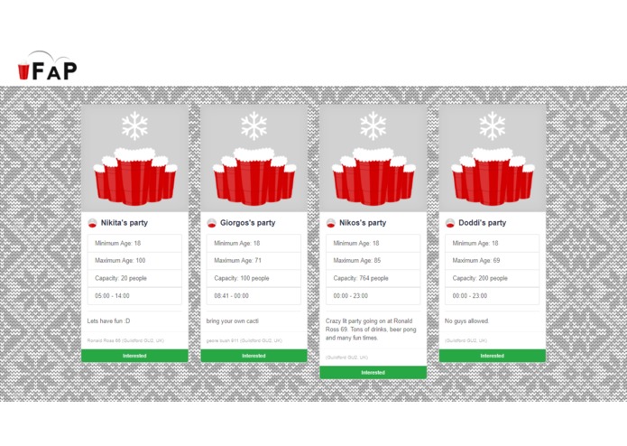 Find a Party – screenshot 2