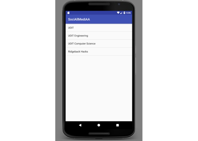Local Hack Day Twitter Feeds – screenshot 1