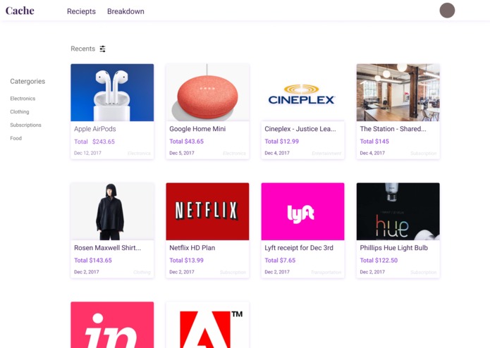 Cache – screenshot 1