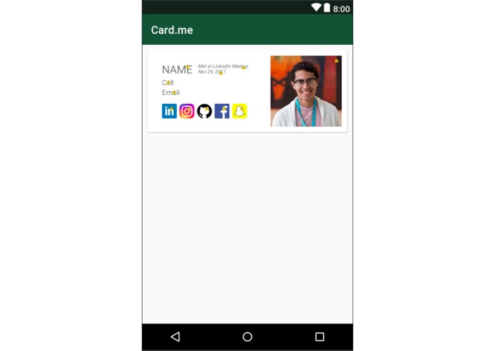 card.me – screenshot 2