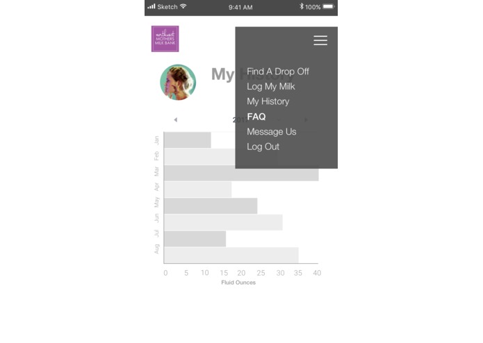 Drop by Drop:  NW Milk Bank Donation WebApp – screenshot 8