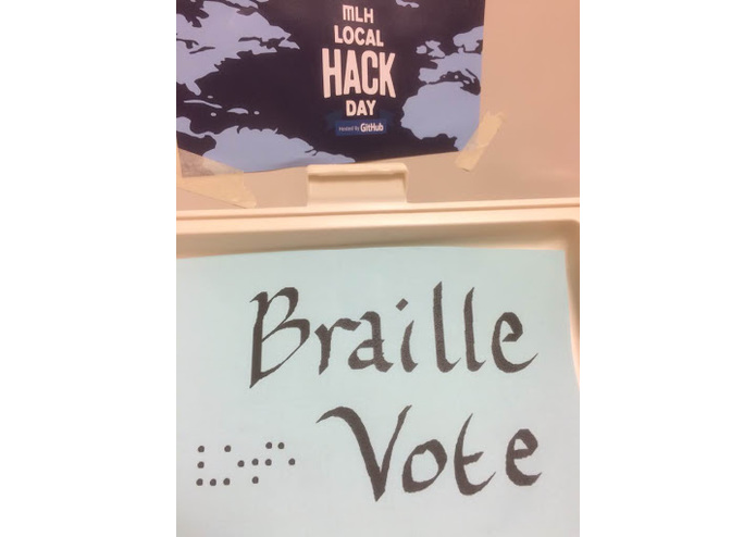 Braille Vote – screenshot 1
