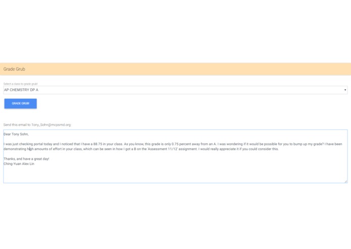 GradePortal – screenshot 7