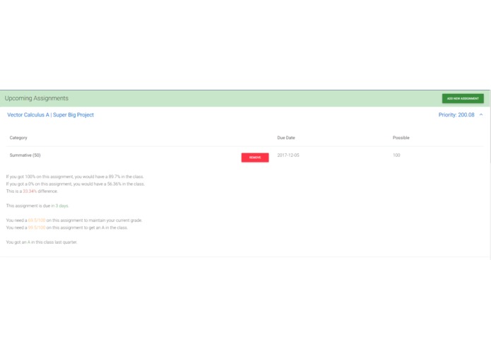 GradePortal – screenshot 5