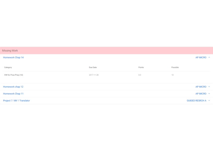 GradePortal – screenshot 4
