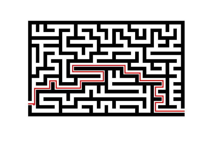Maze image solver – screenshot 1