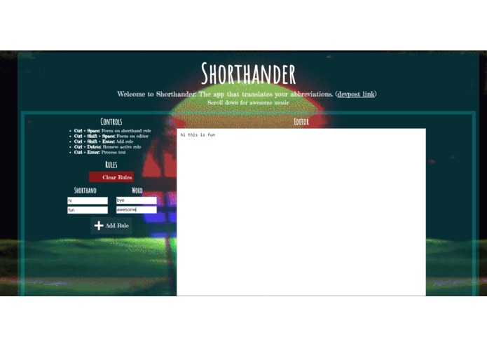 Shorthander – screenshot 1