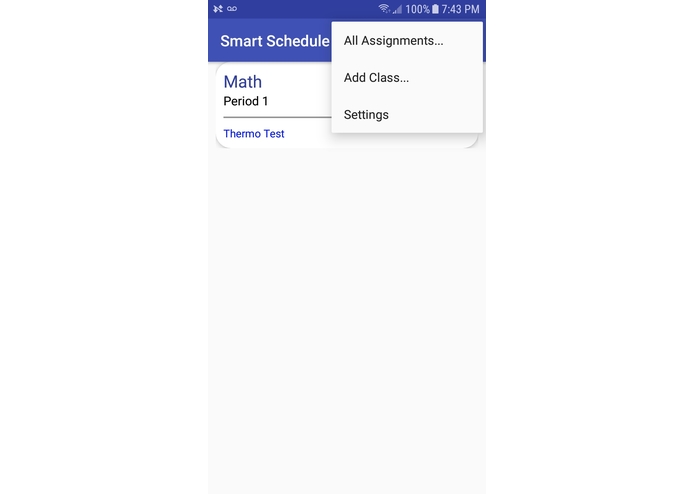 Smart Schedule – screenshot 1