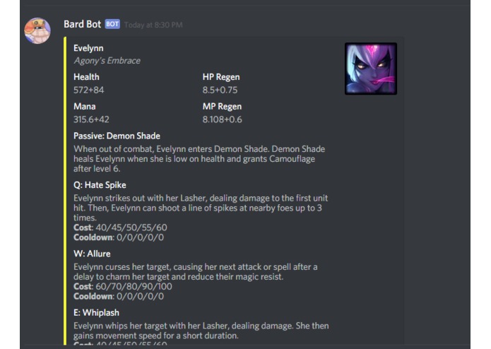Bard Bot – screenshot 2