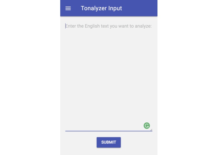 Tonalyzer – screenshot 1
