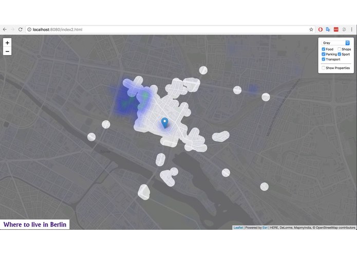 Where to live in Berlin – screenshot 2