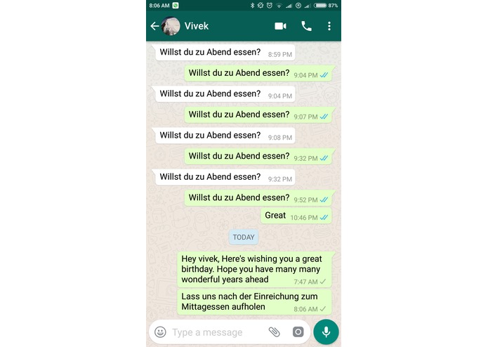 WACAO! - The Whatsapp Chat Assistant – screenshot 4