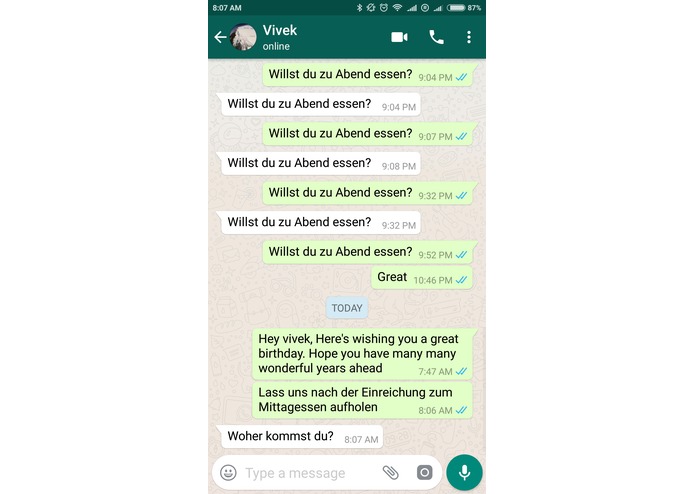 WACAO! - The Whatsapp Chat Assistant – screenshot 7