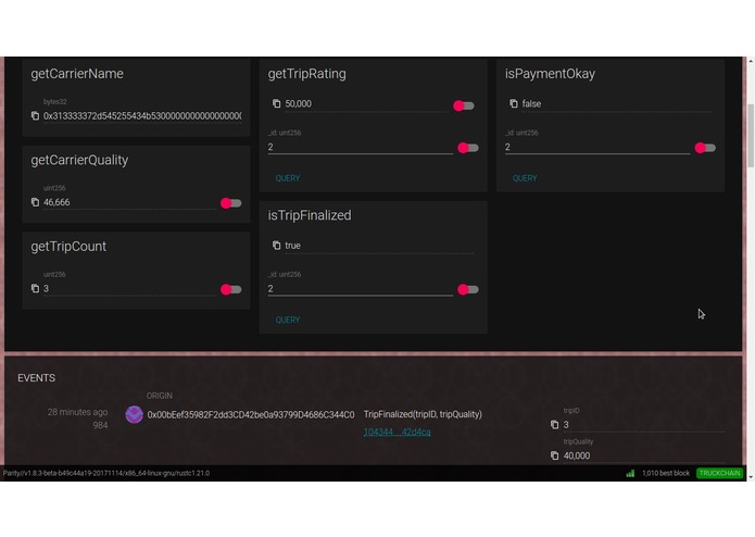 TruckChain – screenshot 5