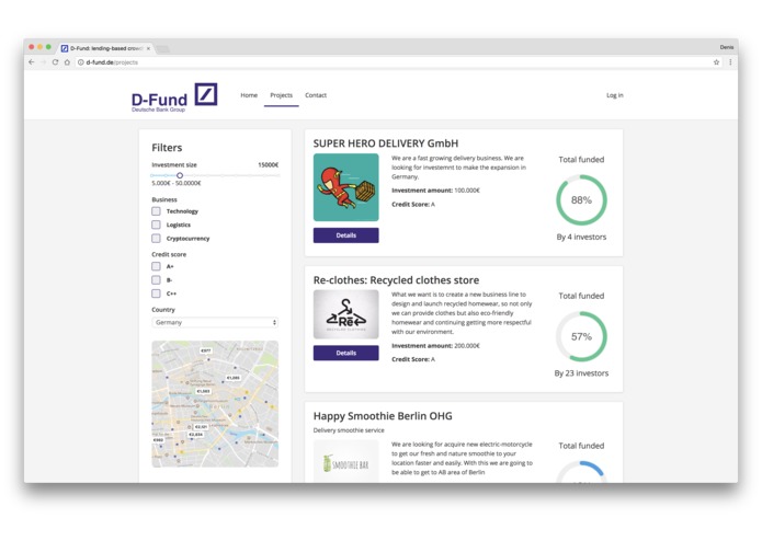 D-Fund – screenshot 5