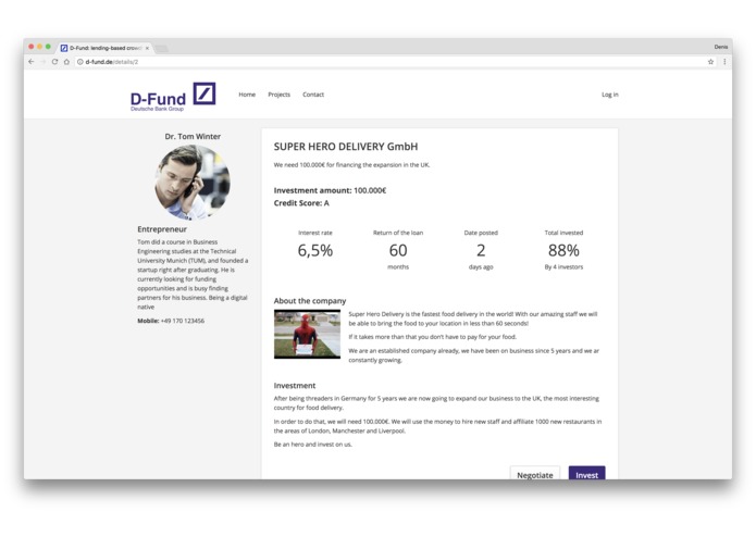 D-Fund – screenshot 6