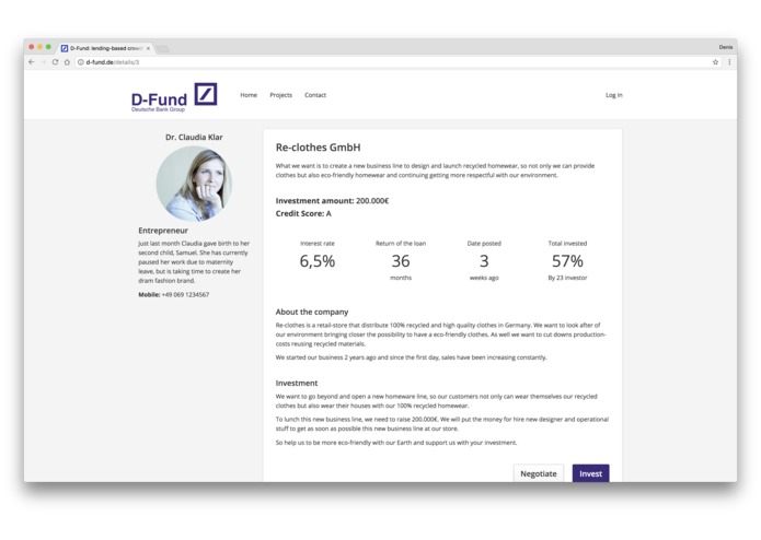 D-Fund – screenshot 7