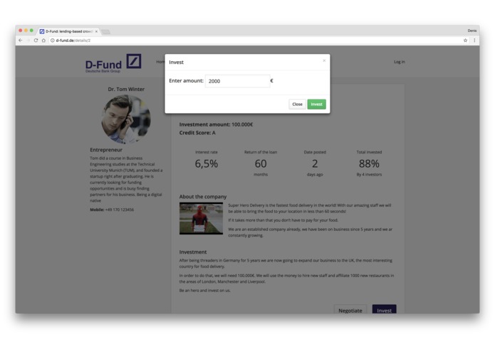 D-Fund – screenshot 8