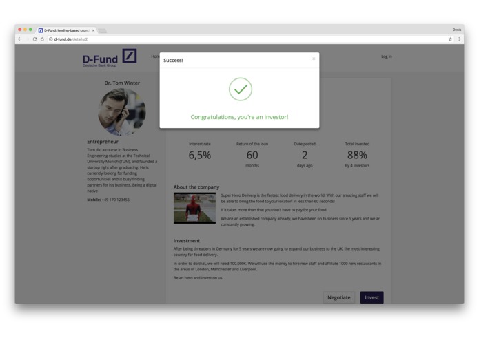 D-Fund – screenshot 9