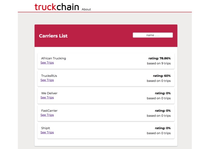 TruckChain – screenshot 6