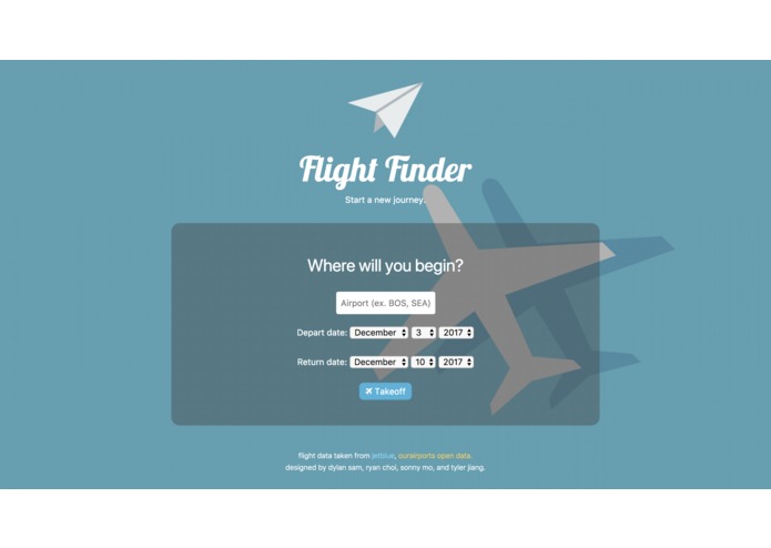 Flight Finder – screenshot 1