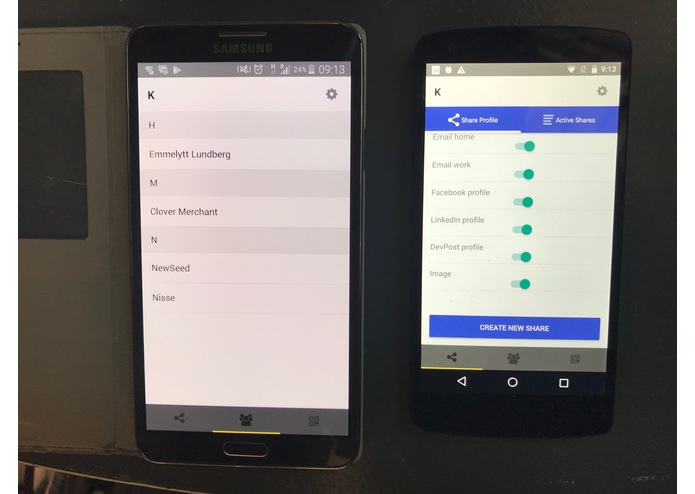 K for Contact – screenshot 2