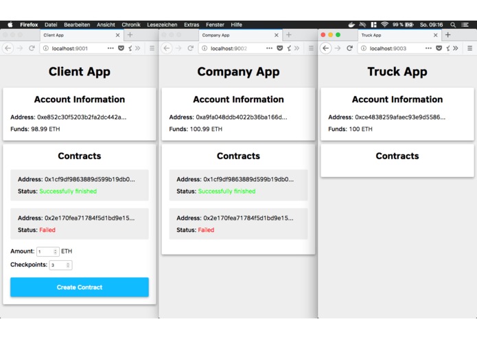 Truck Tracker – screenshot 1