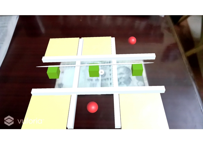Tic tac toe AR game  – screenshot 1
