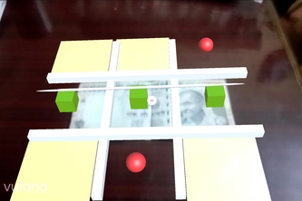 Tic tac toe AR game 