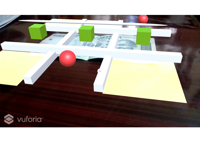 Tic tac toe AR game  – screenshot 2