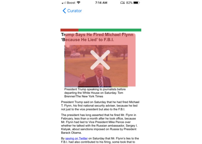 Cura News Reader – screenshot 2