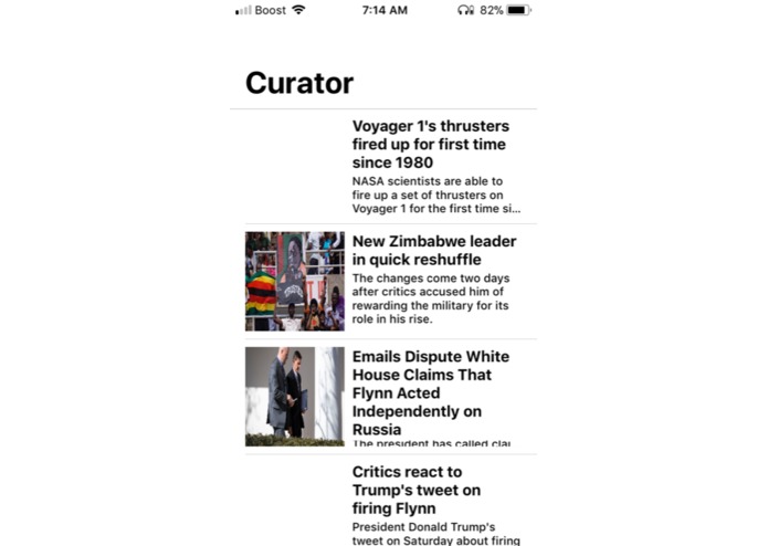 Cura News Reader – screenshot 3