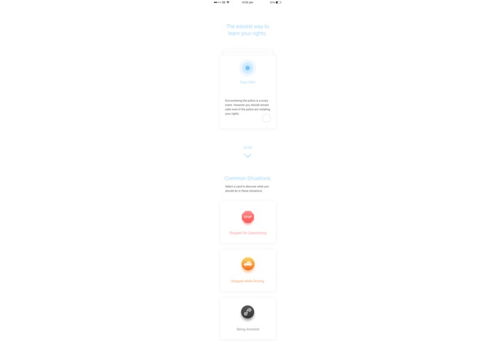 Know Your Rights – screenshot 1