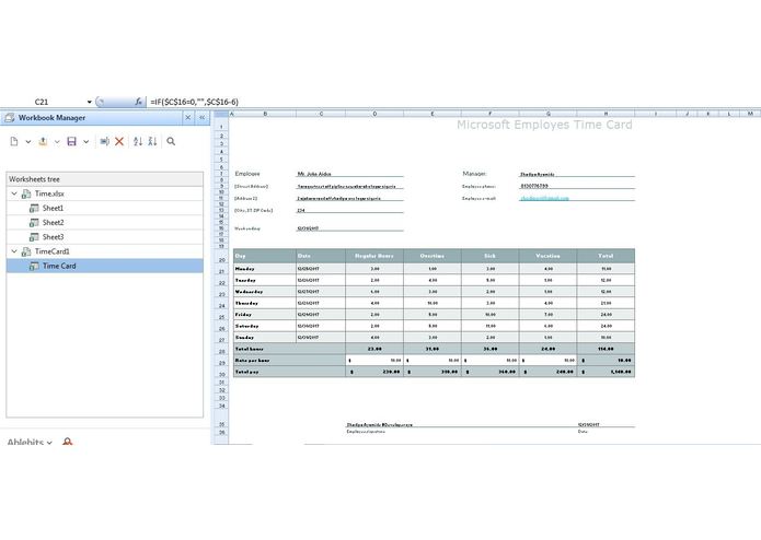 Ablebits Utility Workbook – screenshot 2