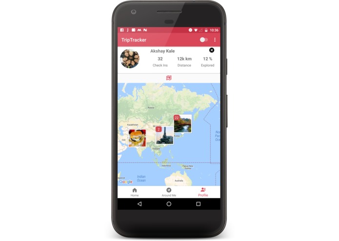 TripTracker – screenshot 1