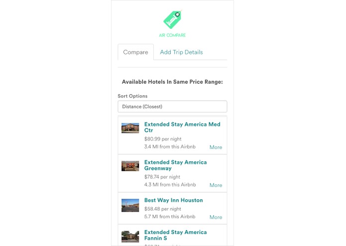 Air Compare – screenshot 2