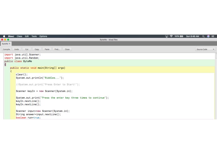 ByteMe – screenshot 1