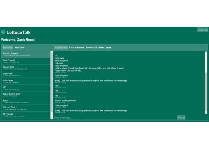 LettuceTalk – screenshot 1