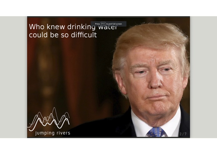 Jumping Rivers Predictive Analytics Water Hack – screenshot 5