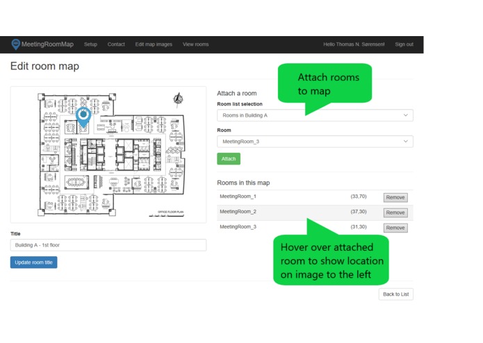MeetingRoomMap – screenshot 1
