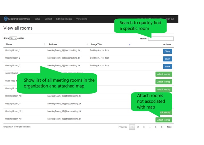 MeetingRoomMap – screenshot 2