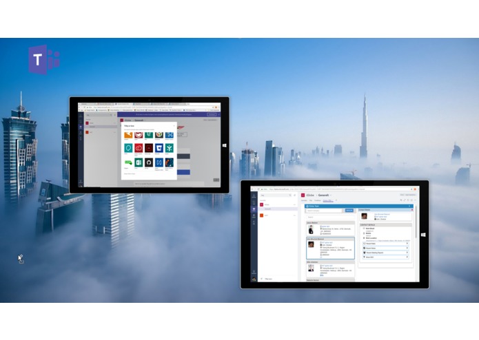 iGlobe CRM App for Microsoft Teams – screenshot 1