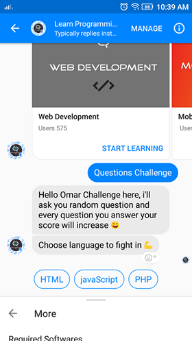 Learn Programming bot | Devpost
